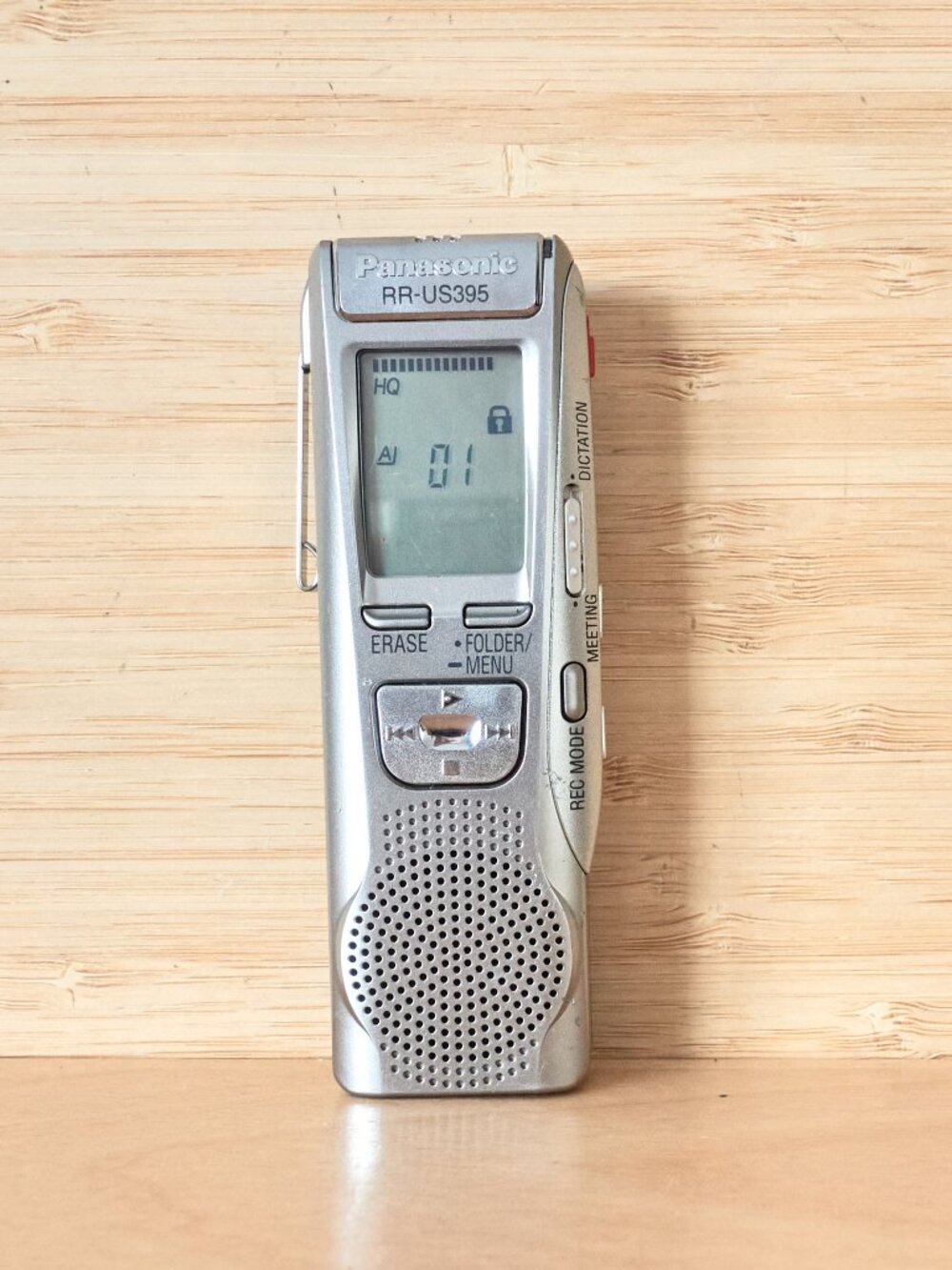 Panasonic RR-US395 128MB Digital Voice Recorder Made in Japan